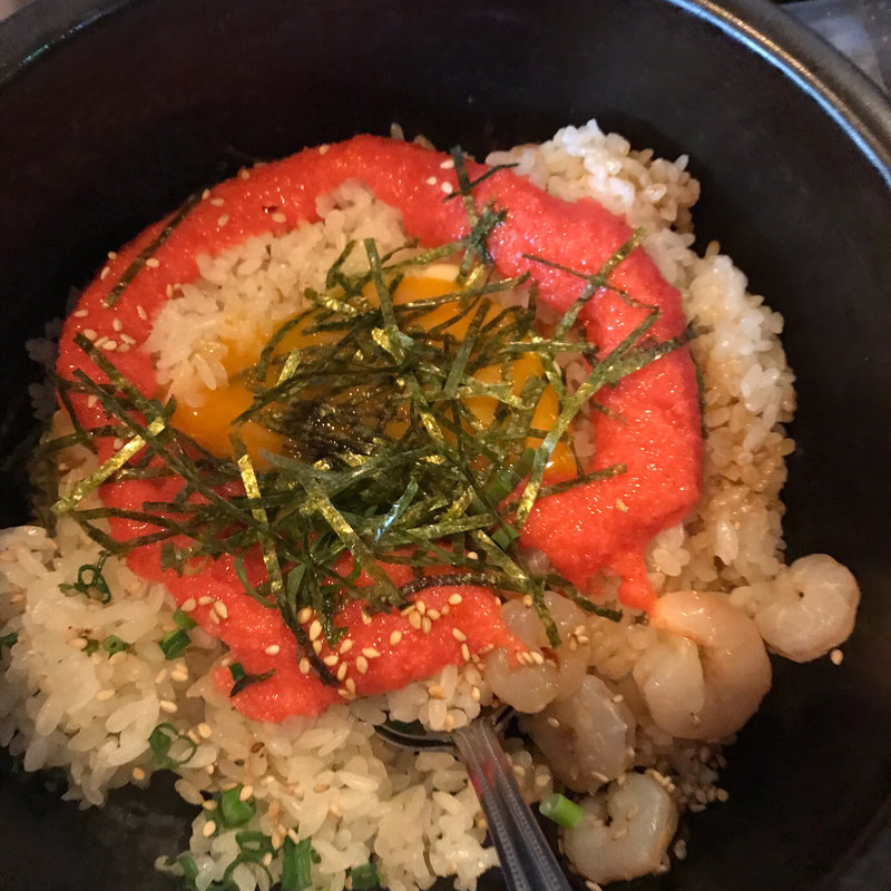 明太マヨの海鮮石焼ビビンパ(TUBO CAFE【ツーボカフェ】)