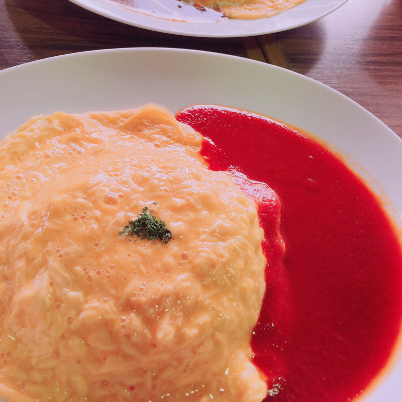 オムライストマトソース(みるくBAR （ミルクバー）)