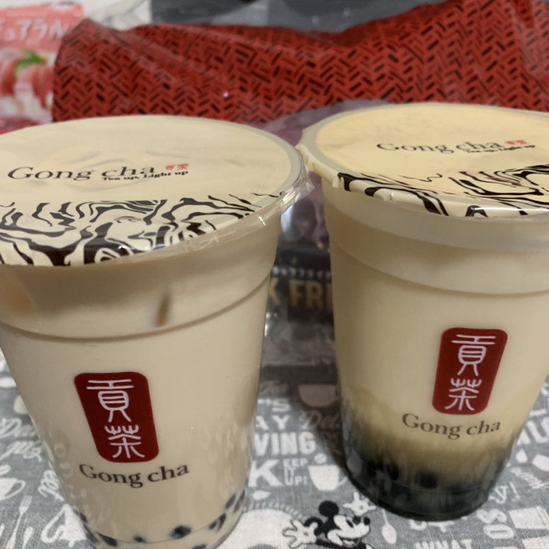 タピオカミルクティ(ゴンチャ)