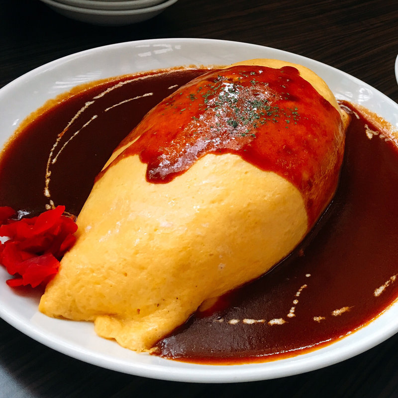 チーズインオムライス(ベビーフェイスプラネッツ 宇都宮店 )