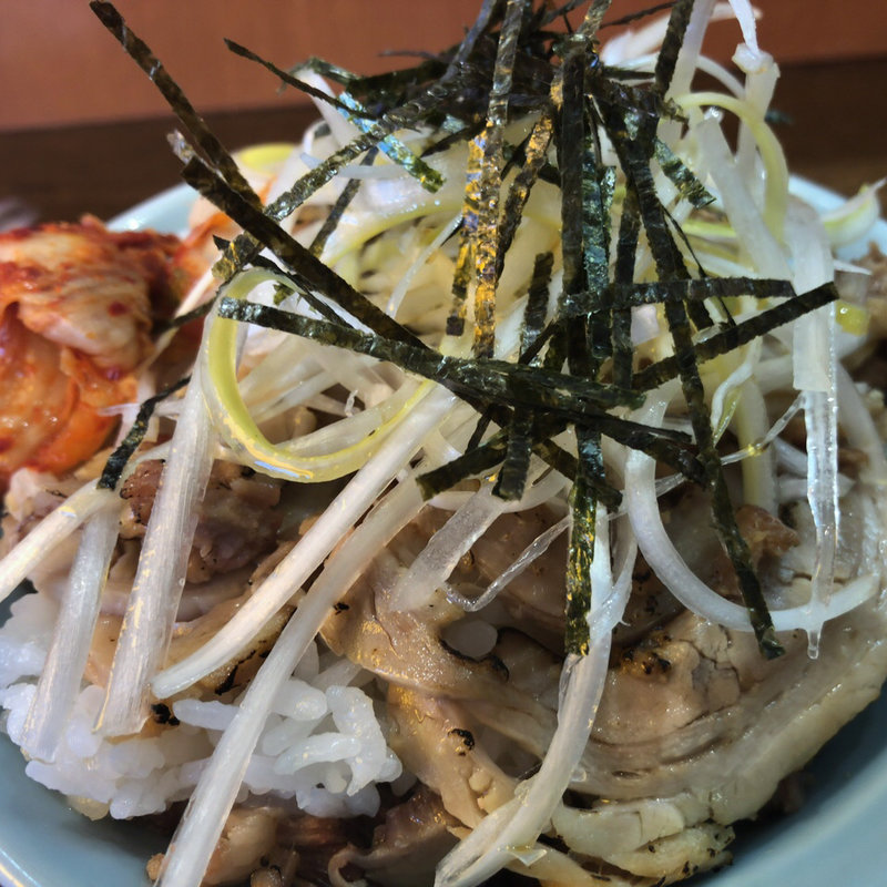 チャーシュー丼（小）(らーめん弁慶 門前仲町店 （べんけい）)