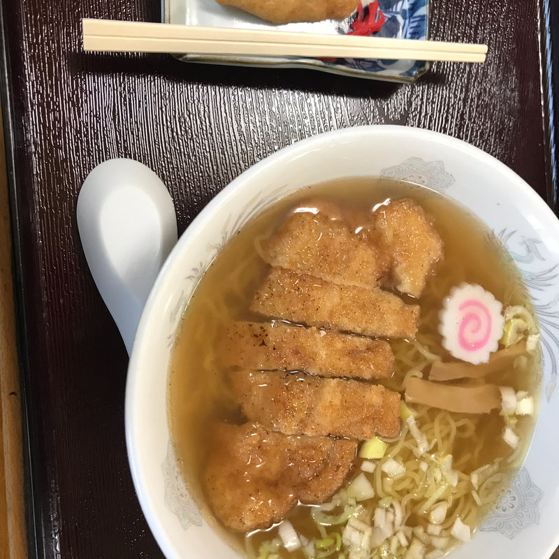かつラーメン(しみず食堂 )