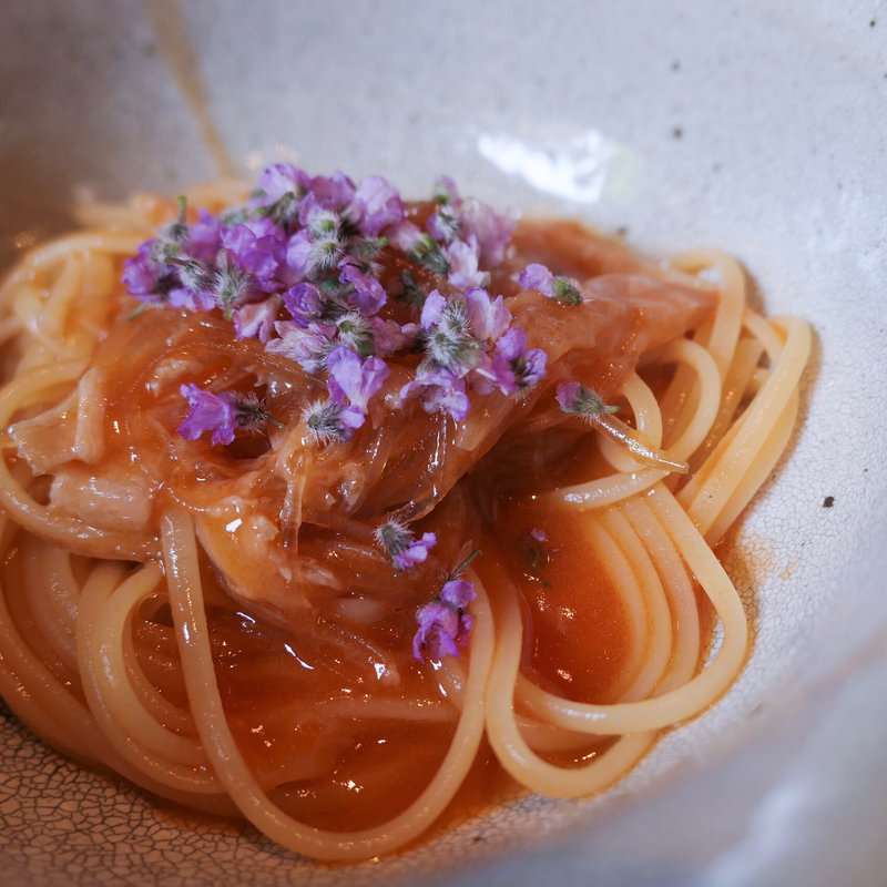 フカヒレ入りのリングイネ(やまぐち )