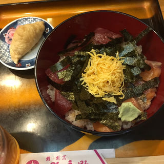 マグロサーモン丼(那香野ずし)