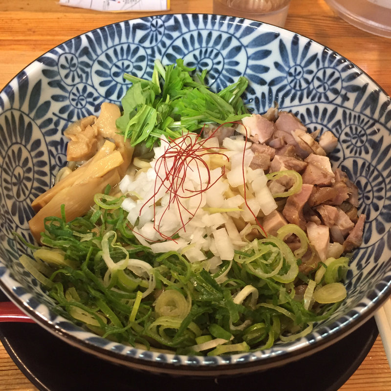 煮干塩まぜそば(中村商店 高槻本店 )