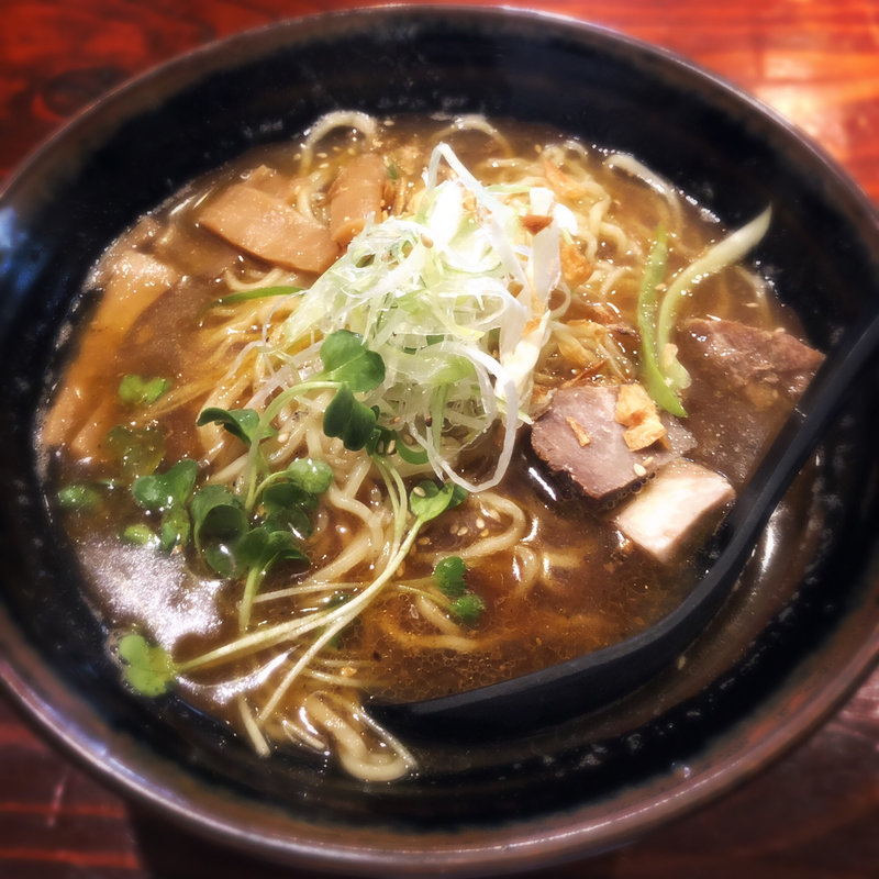 焦がし味噌ラーメン(めん屋　まんまる )