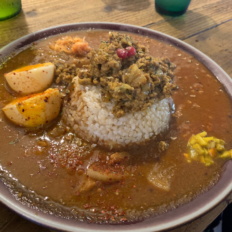 チキンキーマ＋トマトカレー＋野菜カレー(SOMA （ソーマ）)