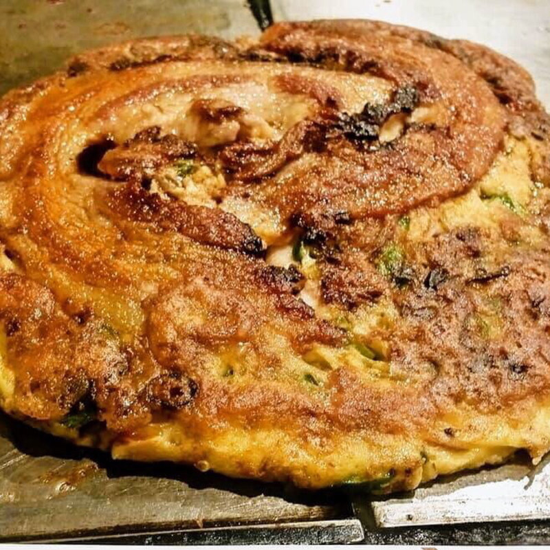 豚イカねぎ焼き(ねぎ焼やまもと 本店)