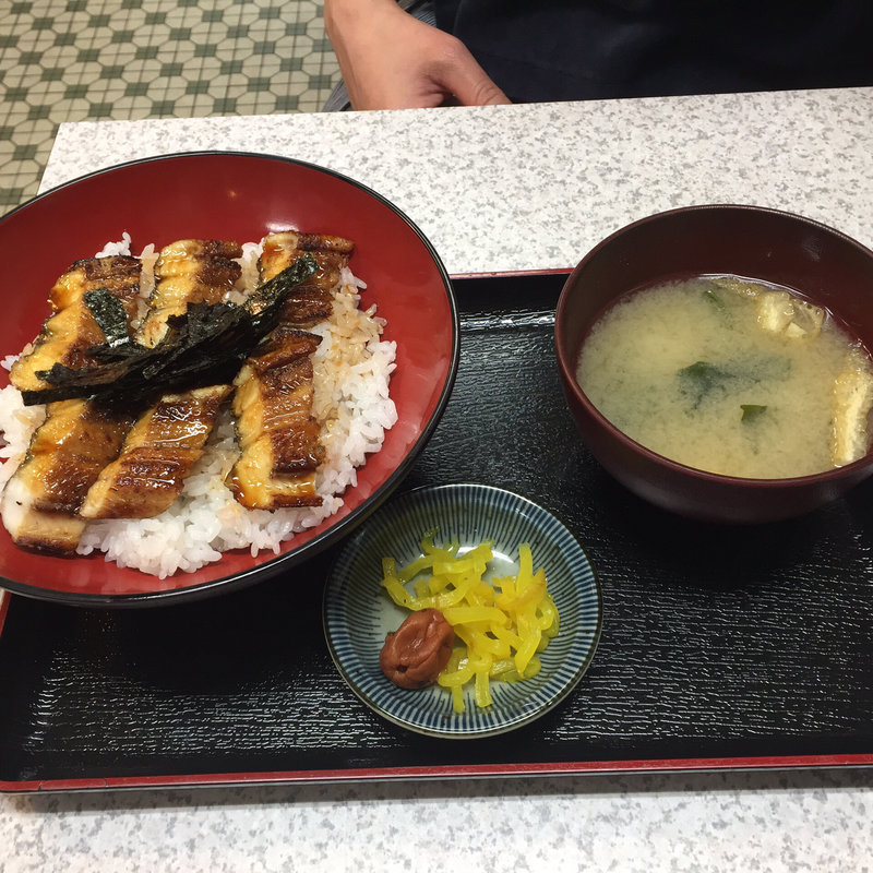 あなご丼(みどり食堂)