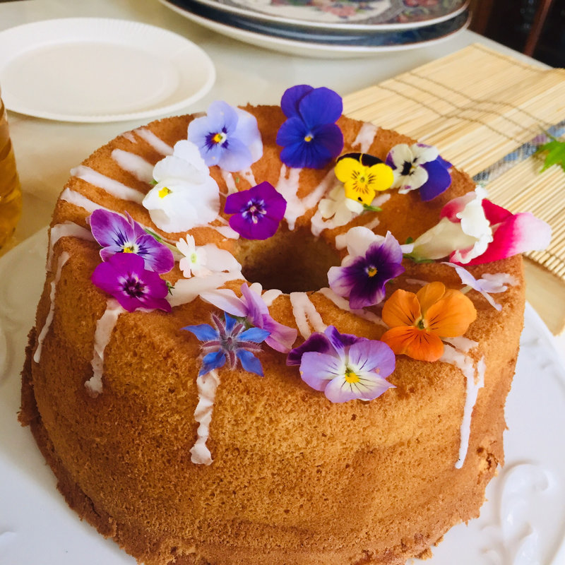 米粉のシフォンケーキ(Kitchenピエロ)