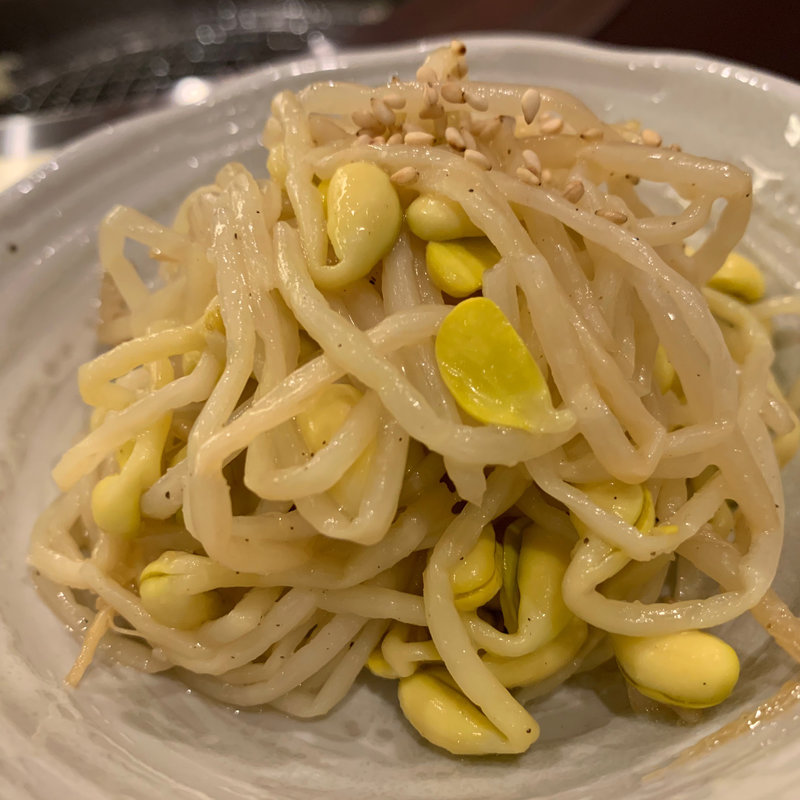 豆もやし(焼肉さんかく)
