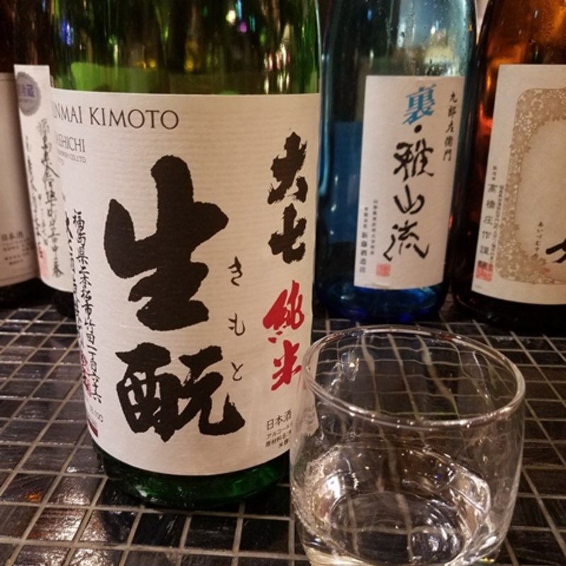 大七酒造「大七純米生酛」(東北ろっけん応援酒BAR むっしゅ)