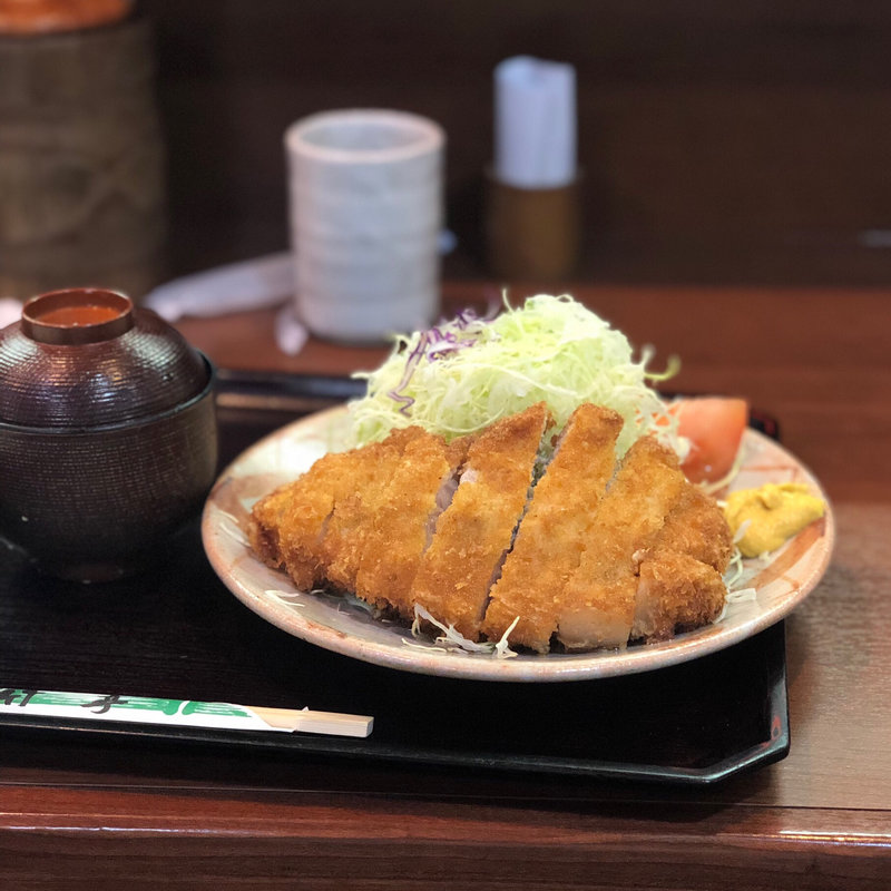 上とんかつ定食(とんかつの竹亭 田上店 )