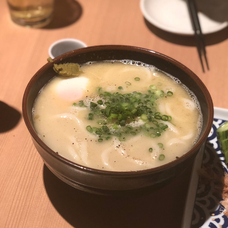 鶏白湯かけごはん(博多ちょうすけ 中目黒店)