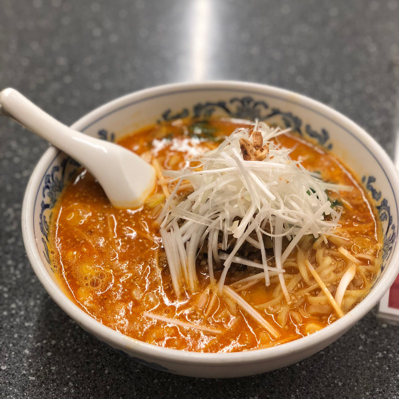 担々麺(龍巳飯店)