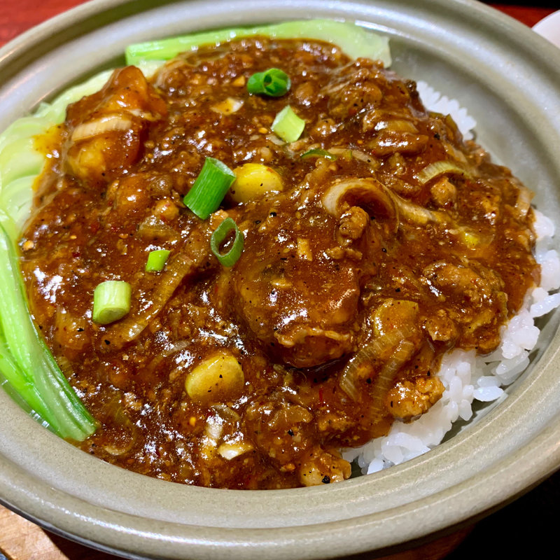 麻婆牡蠣土鍋ご飯(青蓮 日本大通り店)