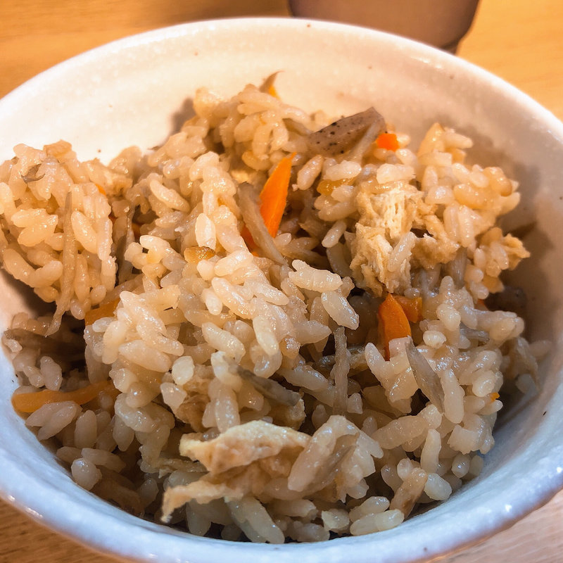 かやくごはん(釜揚うどん 一心)