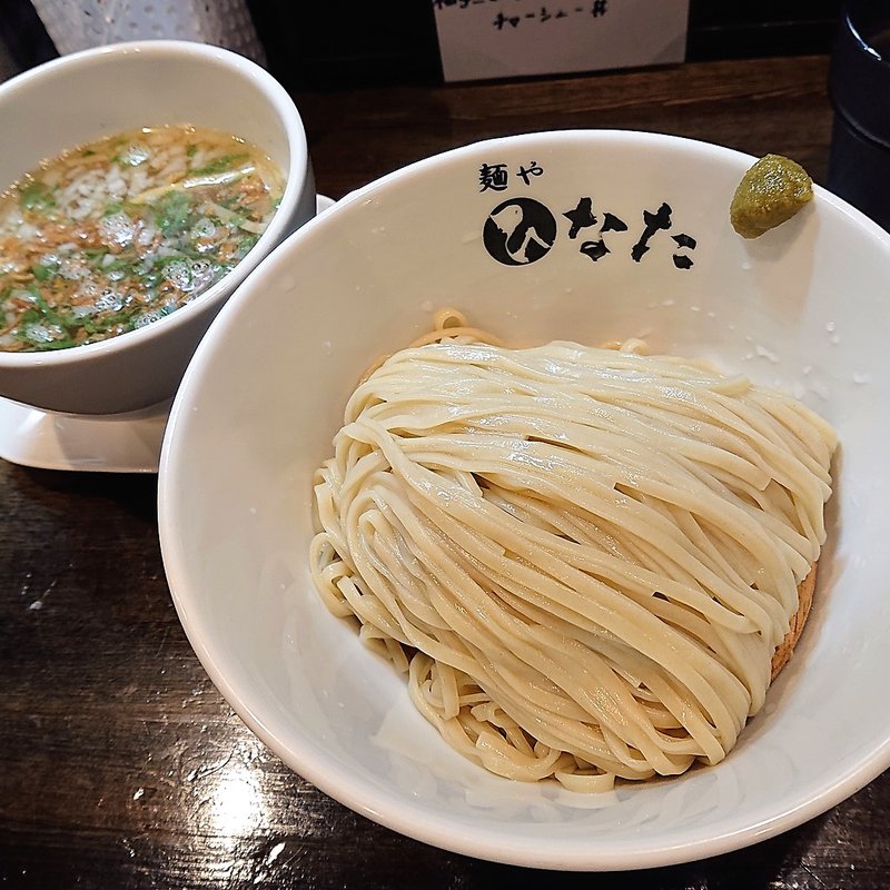 あっさり塩つけ麺(麺や ひなた)