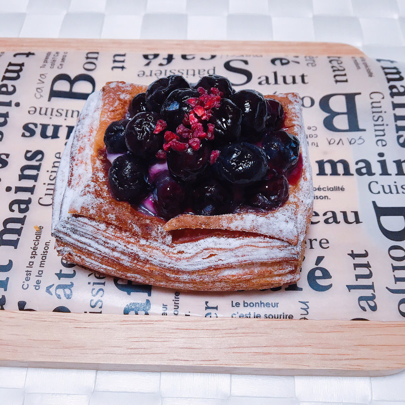 ブルーベリーデニッシュ(ジェントルパン)