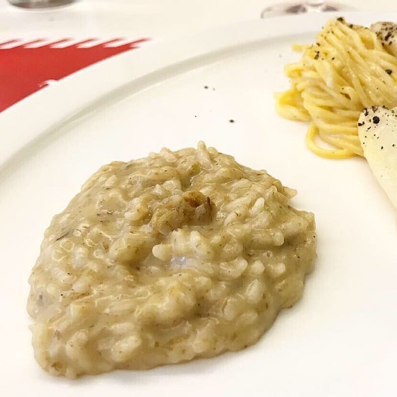 ふきのとうのリゾット(29(ヴェンティノーヴェ))