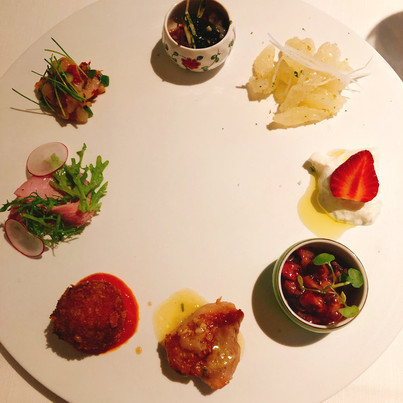 前菜盛り合わせ(西麻布 K+)