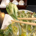 山菜の天ぷら定食(なべ亭 )