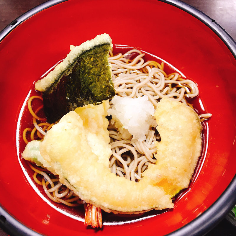 天ぷらそば(こばやし )