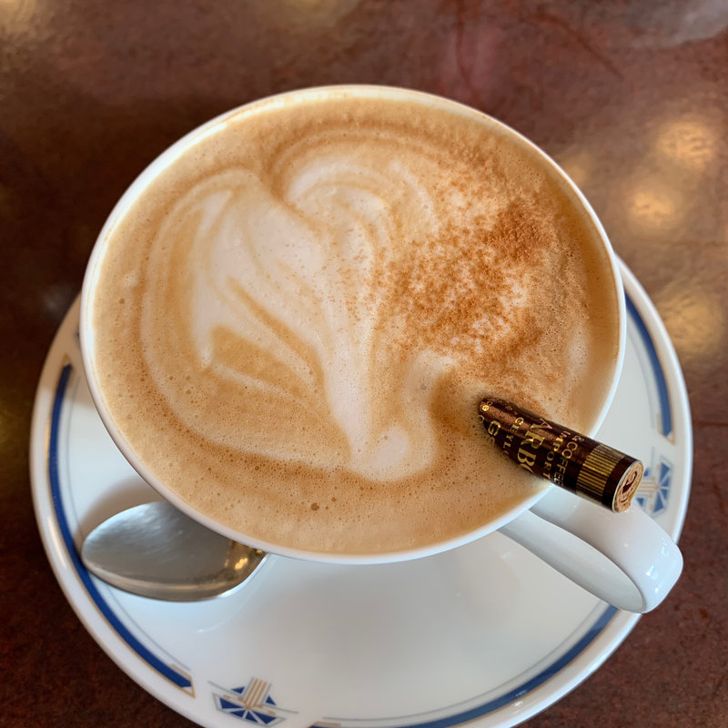 シナモンコーヒー(夢二カフェ)