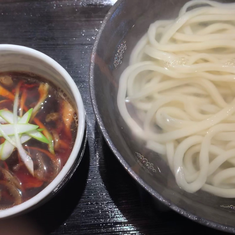 肉汁釜揚げうどん(手打ちうどん 円清)