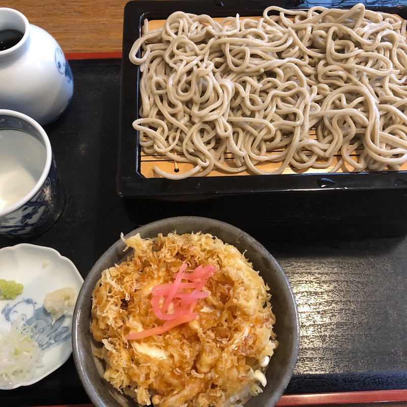 たまご天丼(手打ちそばきしん庵)