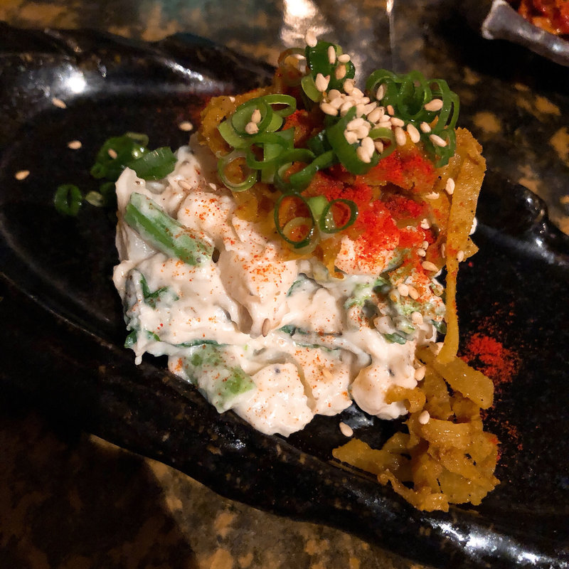 ポテトサラダ(馬刺しバル かたなし一心)