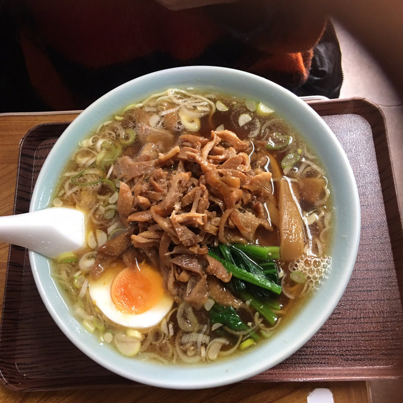 ワンタンメンもつ入り(桜井食堂 )