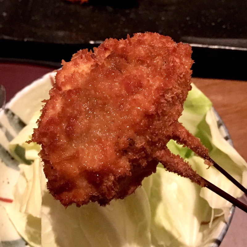 ホタルイカ(串揚げ ふくみみ)