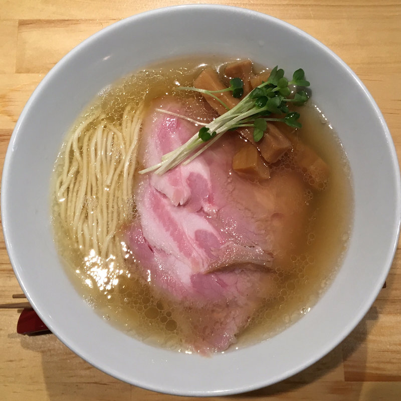 焼豚塩中華そば(百笑食堂 いしかわや)