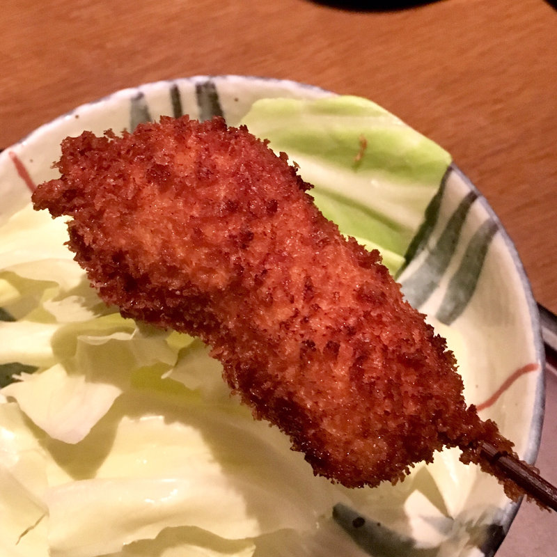 地ダコ（串揚げ）(串揚げ ふくみみ)