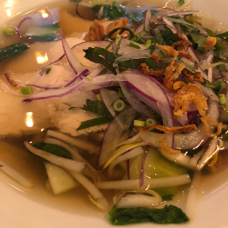 鶏肉のフォー(モンスーンカフェ代官山)