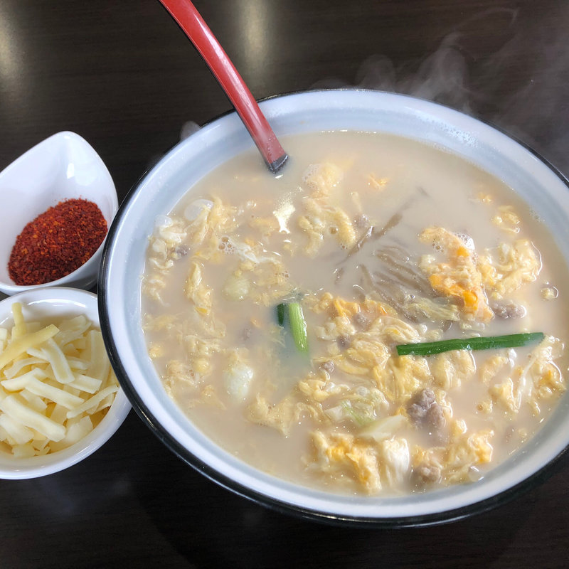 白い辛麺(辛麺屋 桝元 行橋店)