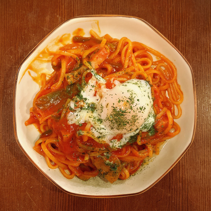 大和家の和風ナポリタン(てっぺん大和家)