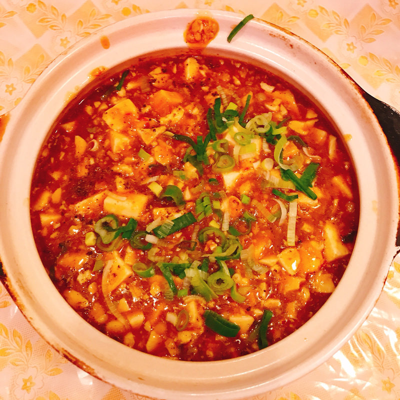 麻婆豆腐(中国料理 隆盛園)