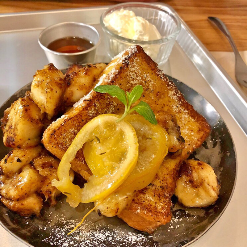 大人のフレンチトースト(Egg Baby Cafe)