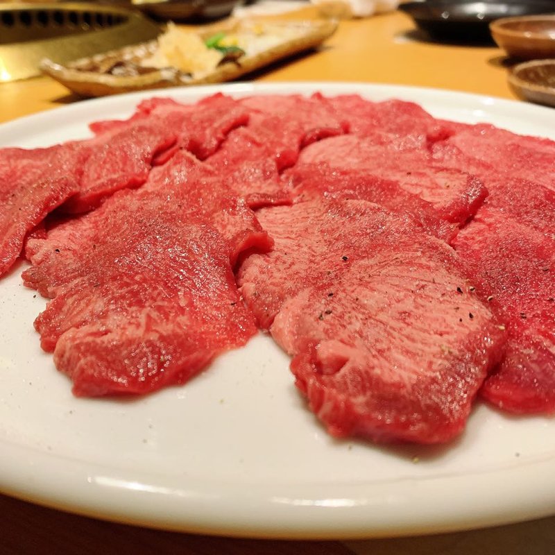 極上タン塩(黒毛和牛焼肉 薩摩 牛の蔵 広尾本店)