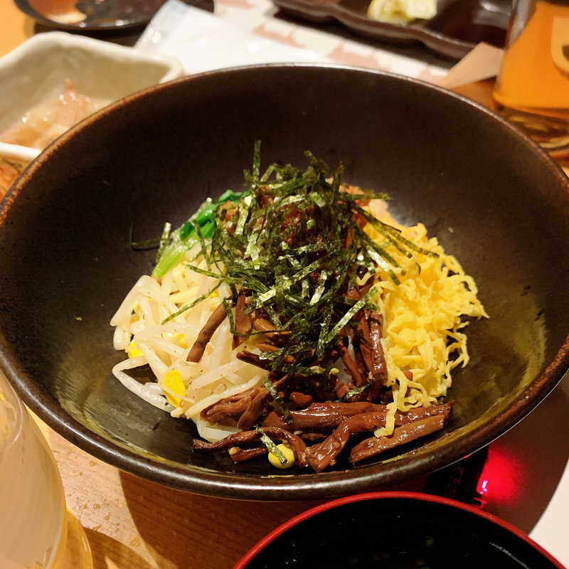 ビビンバ(黒毛和牛焼肉 薩摩 牛の蔵 広尾本店)