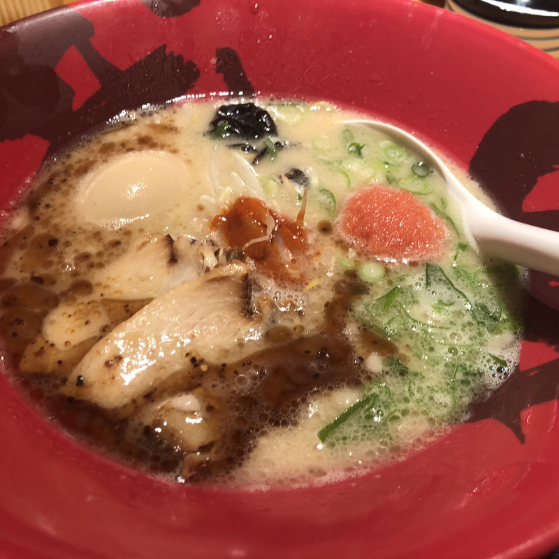 赤うま 全部のせ(麺屋台 我馬 紙屋町店 )