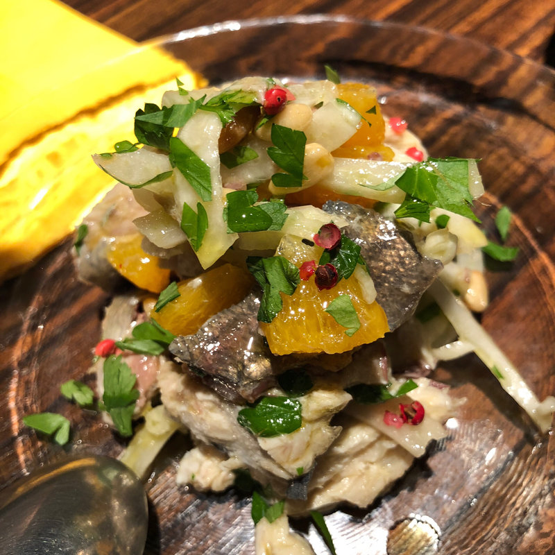 鮮魚のカルパッチョ(Cantina)