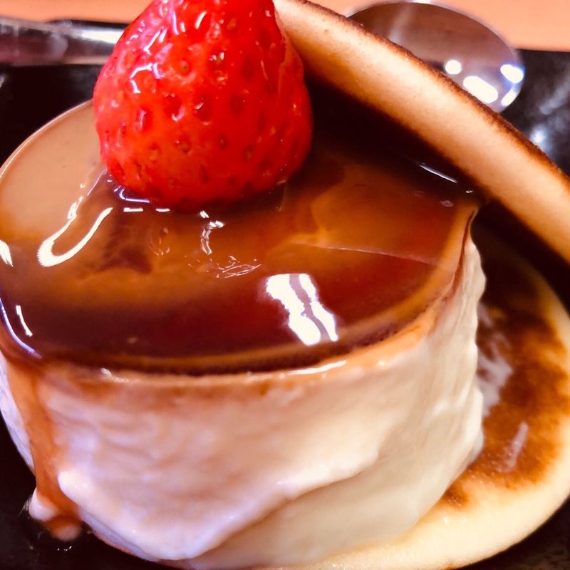 とろっとプリンどら焼き(スシロー須賀川店)