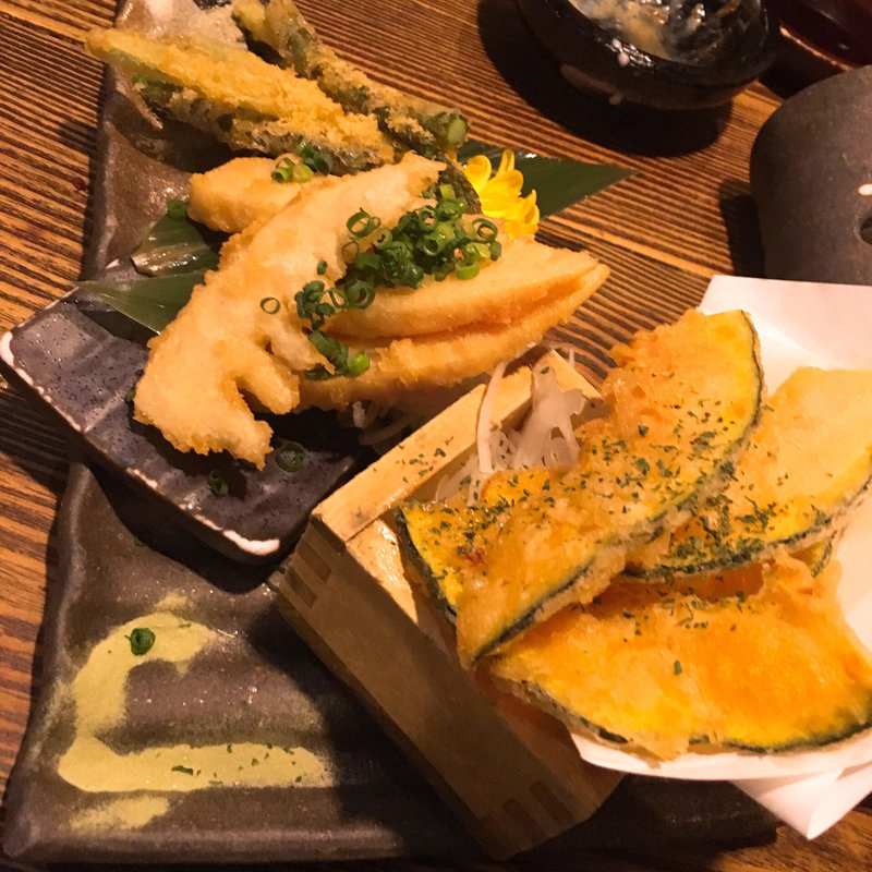 天ぷら盛り合わせ(あばら大根 西葛西店)