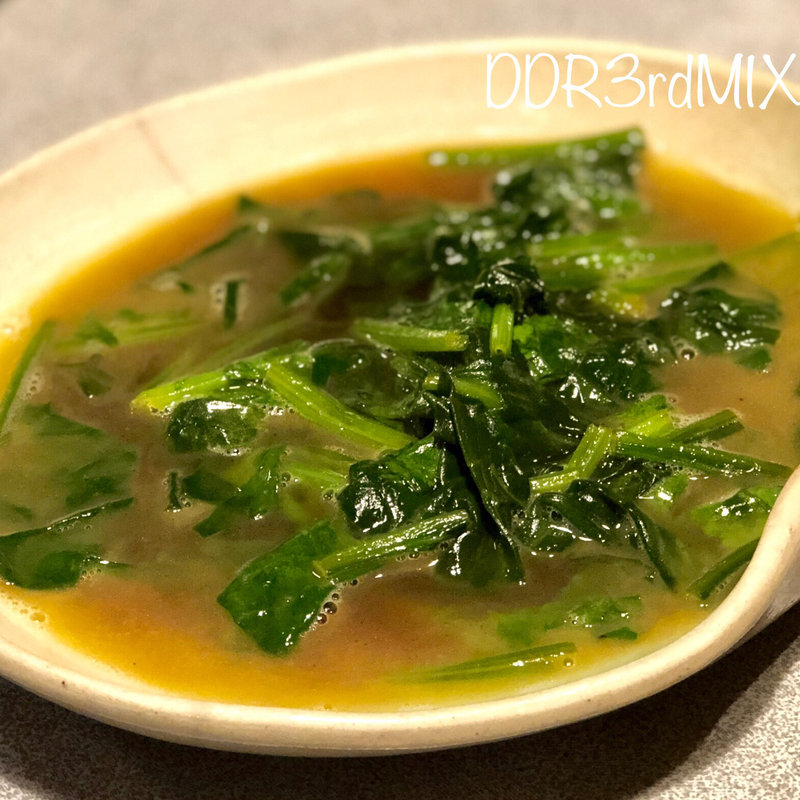ほうれん草のバター醤油(梅酒の店 ぱかぱか )