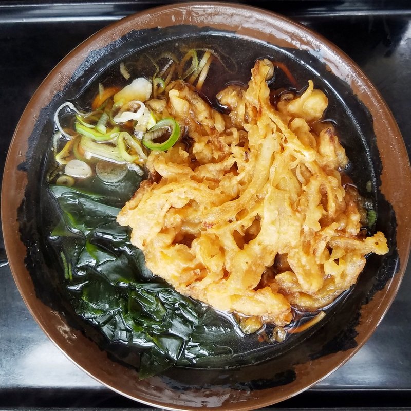 玉ねぎ天そば(君塚 池袋店 )