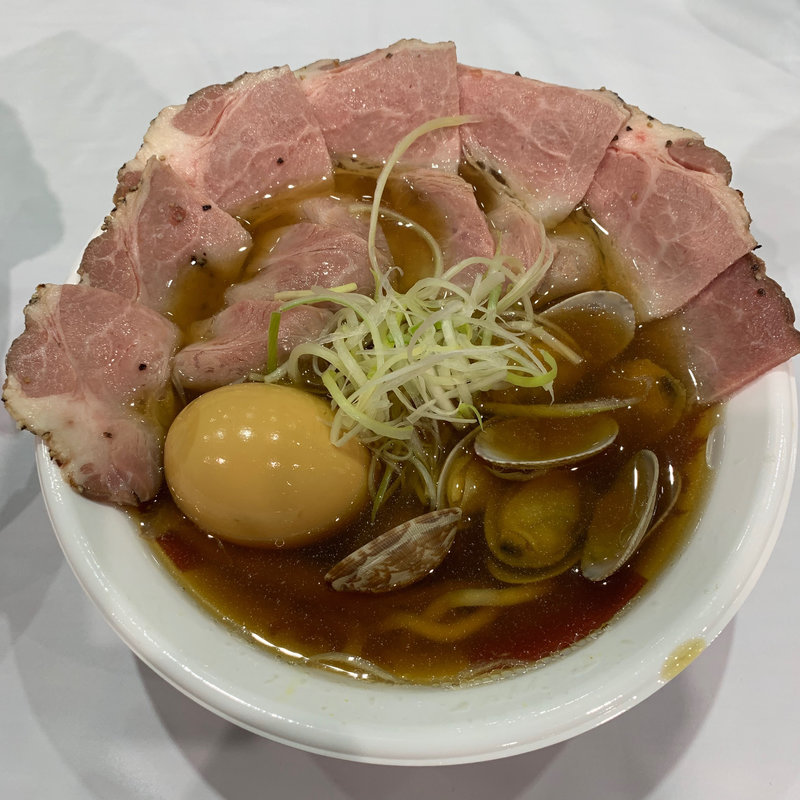 あさりラーメン(イベント価格)(くそオヤジ最後のひとふり)