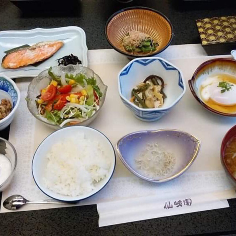朝食(仙峡閣 （センキョウカク）)